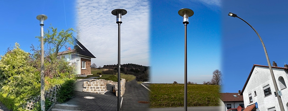 LED Stra&szlig;enbeleuchtung Johannesberg