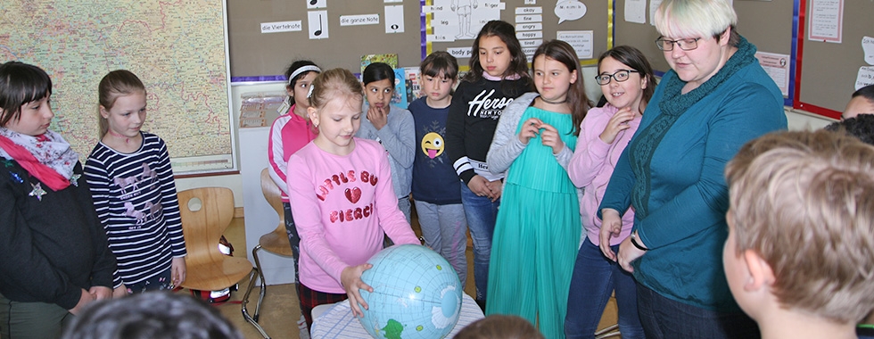 Umweltunterricht in der Dalberg-Grundschule