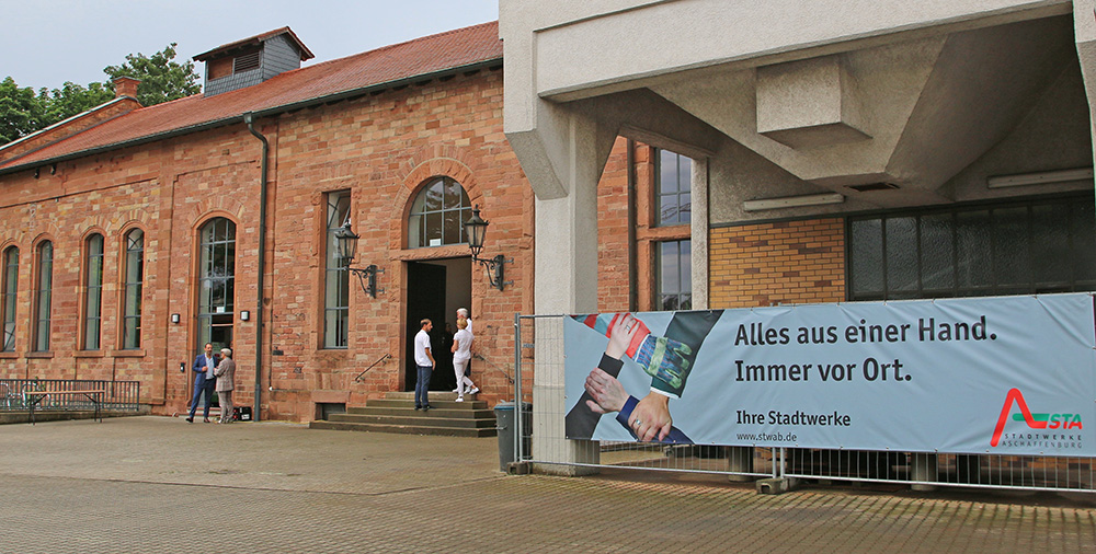 Eingang an der Rückseite