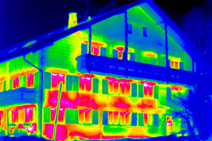 Thermografie Bauernhaus