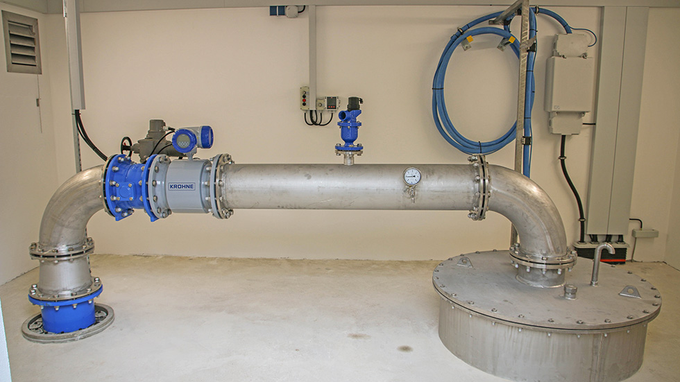 Im neuen Brunnenhaus