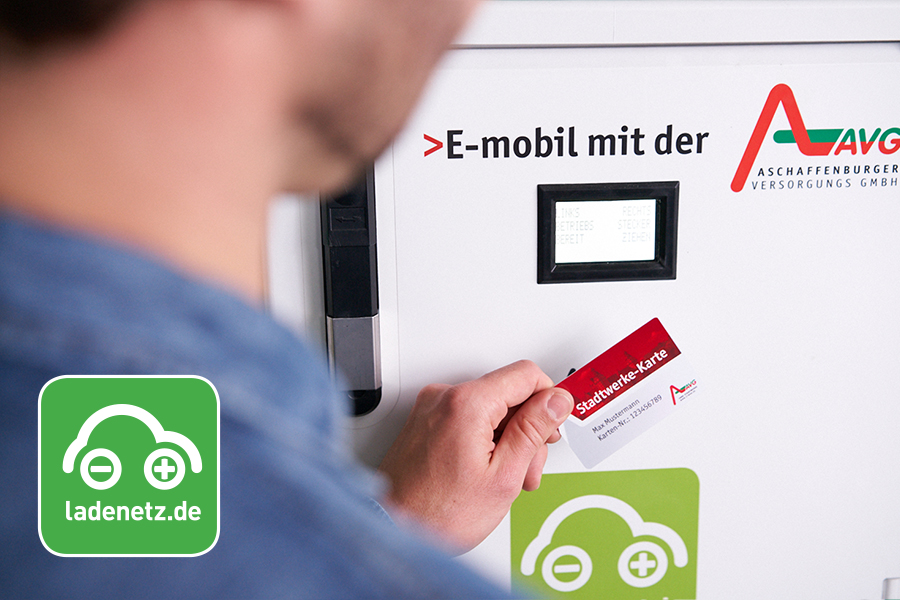 Mit der Stadtwerke-Karte unterwegs Strom tanken