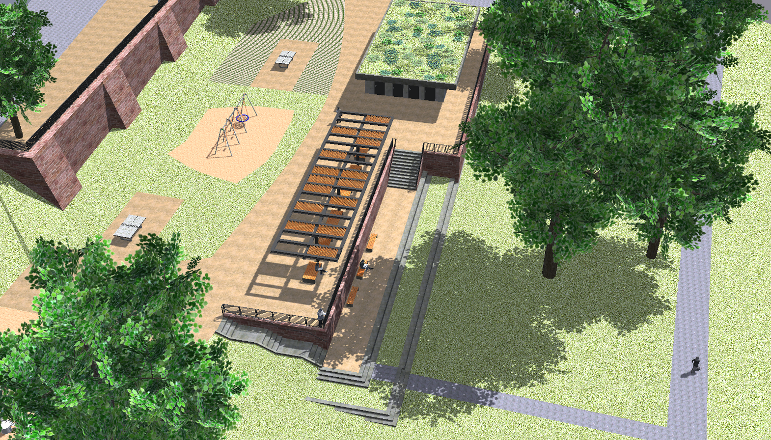 Draufsicht ©Resonator Coop Architektur / Design