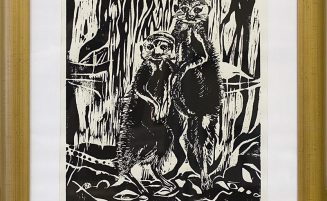 Wachsame Erdmännchen   (283, Rychner)
