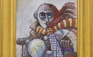 Dora Maar im Wind   (732, Rüdinger)