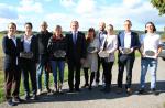 Die diesjährigen Gewinner des „Förderpreis der Kulturstiftung des Bezirk Unterfranken zur Erhaltung historischer Bausubstanz“