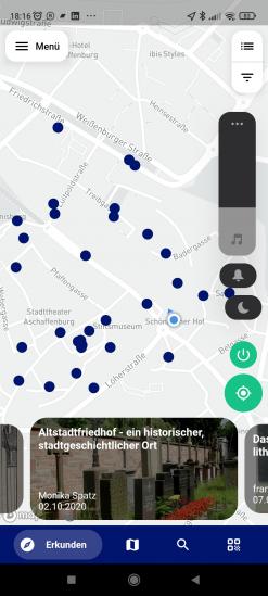  Screenshot aus der App
