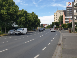 Foto der Schillerstraße im Bestand