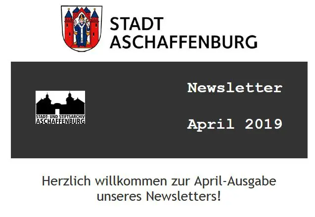 Newsletter April 2019