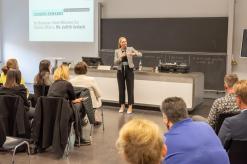  Staatsministerin Judith Gerlach beim Abschluss-Statement 