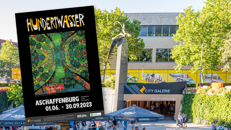 Ausstellung Hundertwasser in der City Galerie Aschaffenburg Ausstellung Hundertwasser in der City Galerie Aschaffenburg