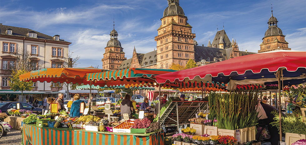 Aschaffenburger Wochenmarkt (Foto: Till Benzin)