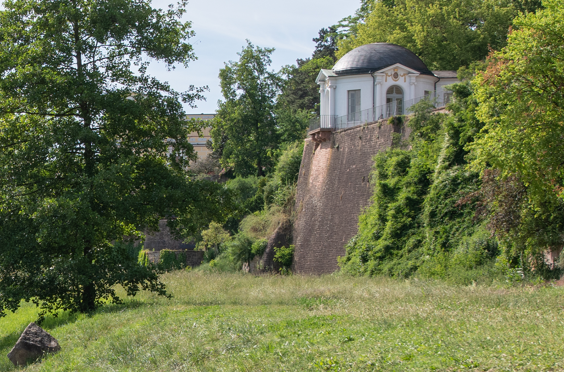 Geplanter Zugang am Rondell unterhalb des Frühstückspavillons ©Thomas Göttemann