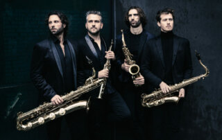 (c) Anna Tena Alexej Gerassimez und SIGNUM saxophone quartet
