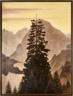  Gemälde Hochwald von Christian Schad