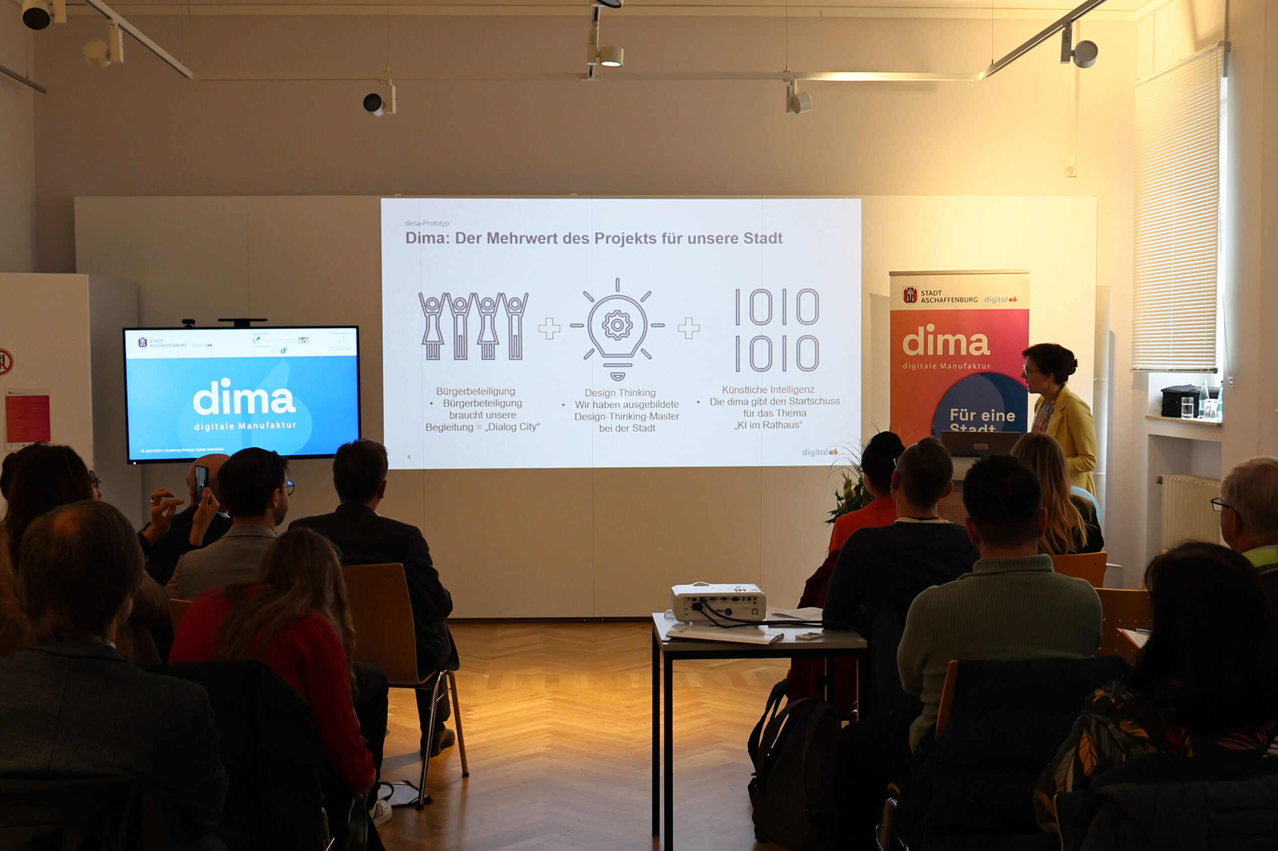 16.04.2024 – Aschaffenburg, Stadt- und Stiftsarchiv – Digitale M Vorstellung der dima