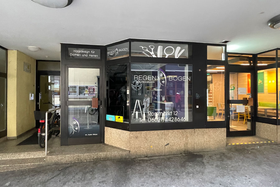 Regenbogen Friseursalon