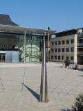Theaterplatz mit Sonnenuhr &copy; Stadt Aschaffenburg, Mailin Seidel