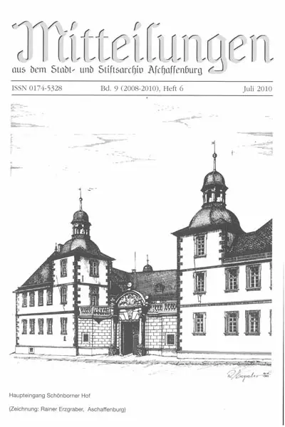 Umschlagsblatt zu dem Sonderheft Bachgaubahn