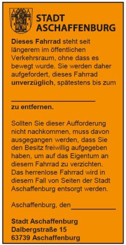 Aufkleber Schrottrad