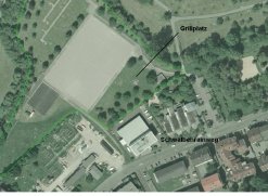 Lageplan des Grillplatzes