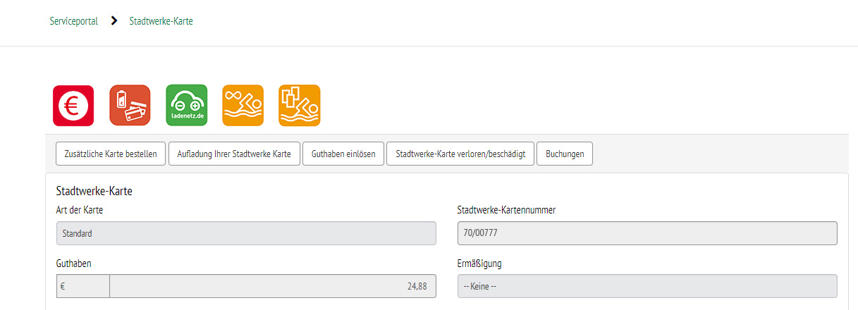 Screenshot Berechtigungen