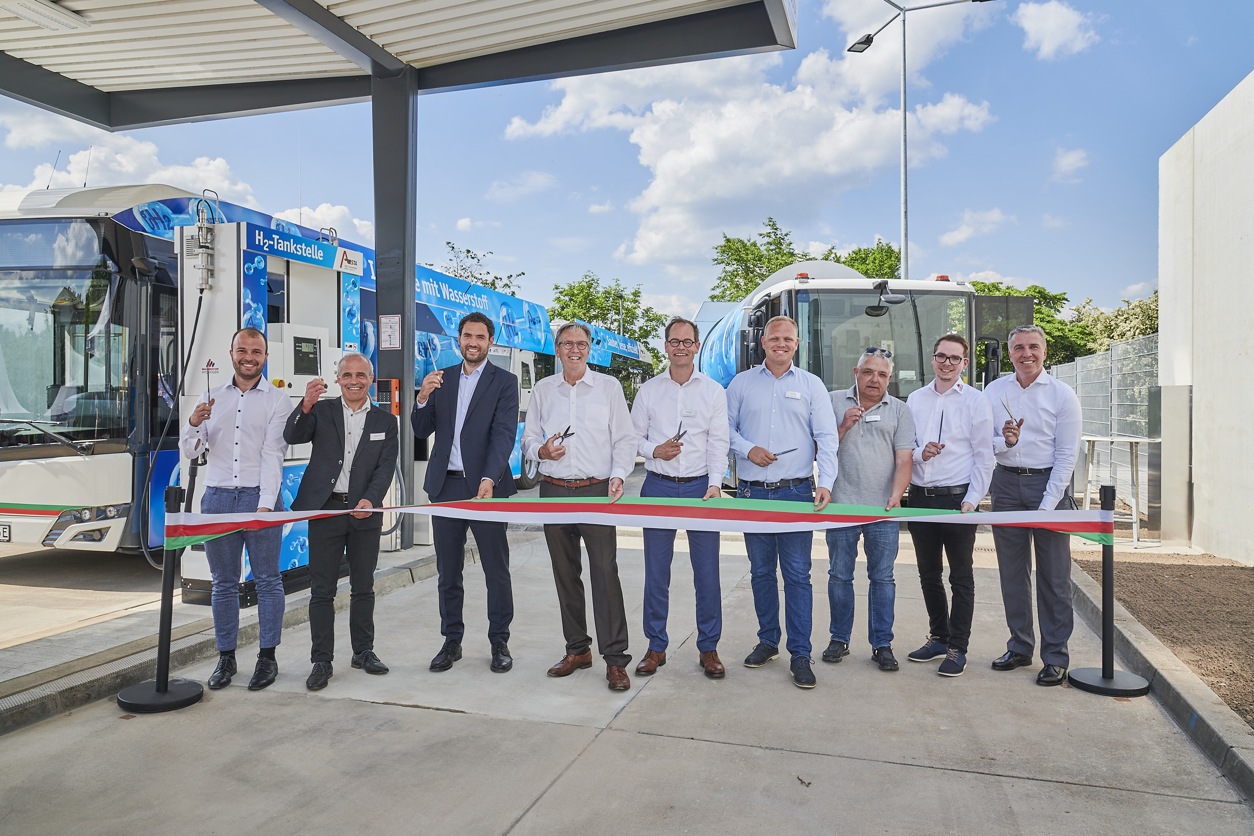 Eröffnung H2-Tankstelle