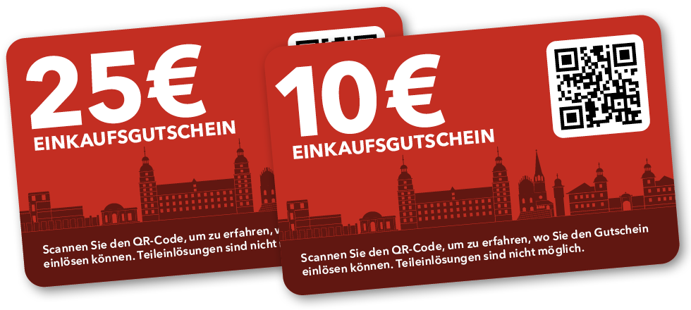 Einkaufsgutscheine für Aschaffenburg