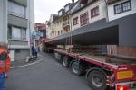  Stahlsteg wird angeliefert