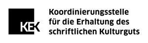 Logo KEK Koordinierungsstelle für die Erhaltung des schriftlichen Kulturguts