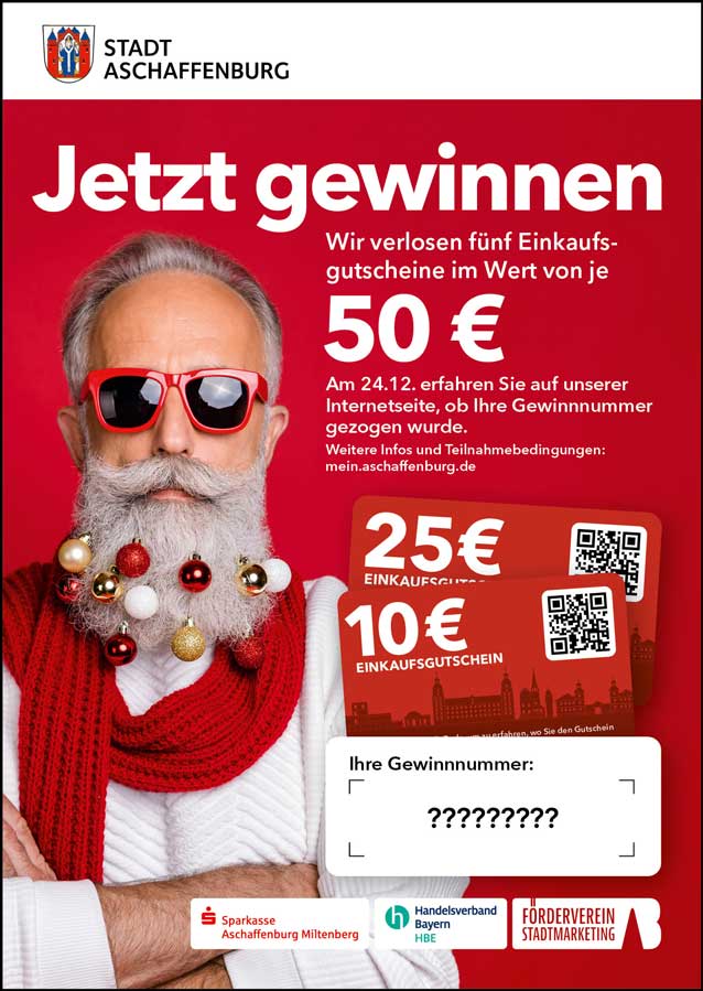 Flyer Advents-Gewinnspiel Flyer Advents-Gewinnspiel