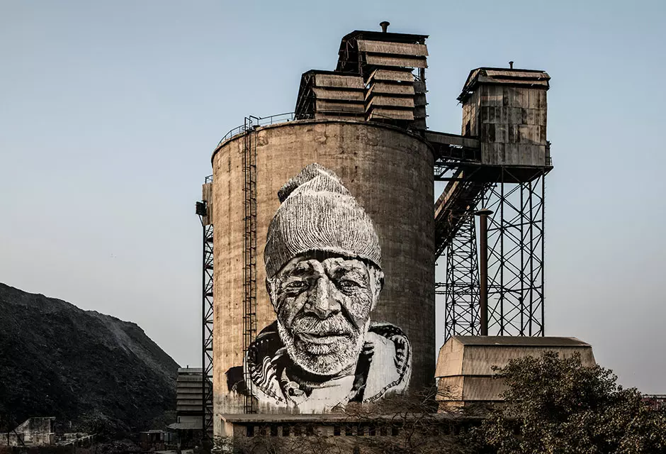 Muralaktion mit Hendrik Beikirch