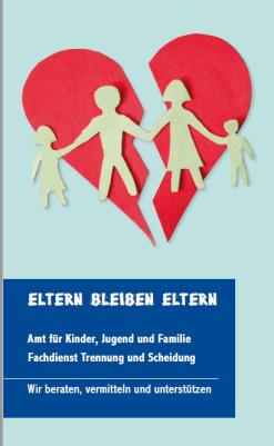 Informationsflyer vom Fachdienst Trennung und Scheidung