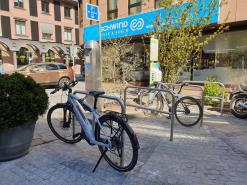 E-Bike-Ladestation am Hauptbahnhof