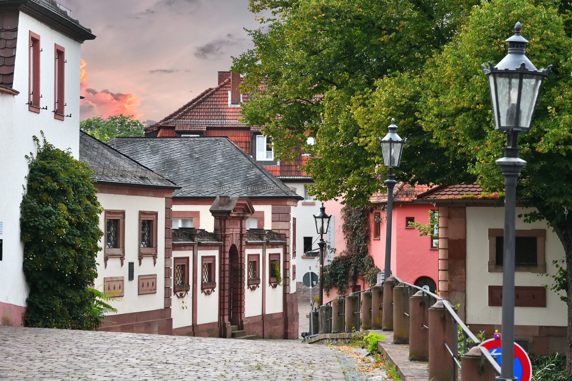 Gasse in Aschaffenburger Altstadt
