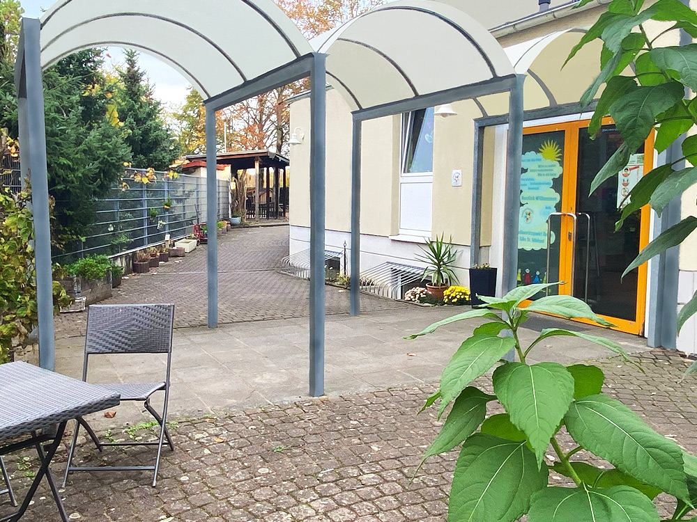 Eingangsbereich im Familienstützpunkt Damm