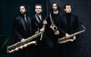 (c) Anna Tena Alexej Gerassimez und SIGNUM saxophone quartet