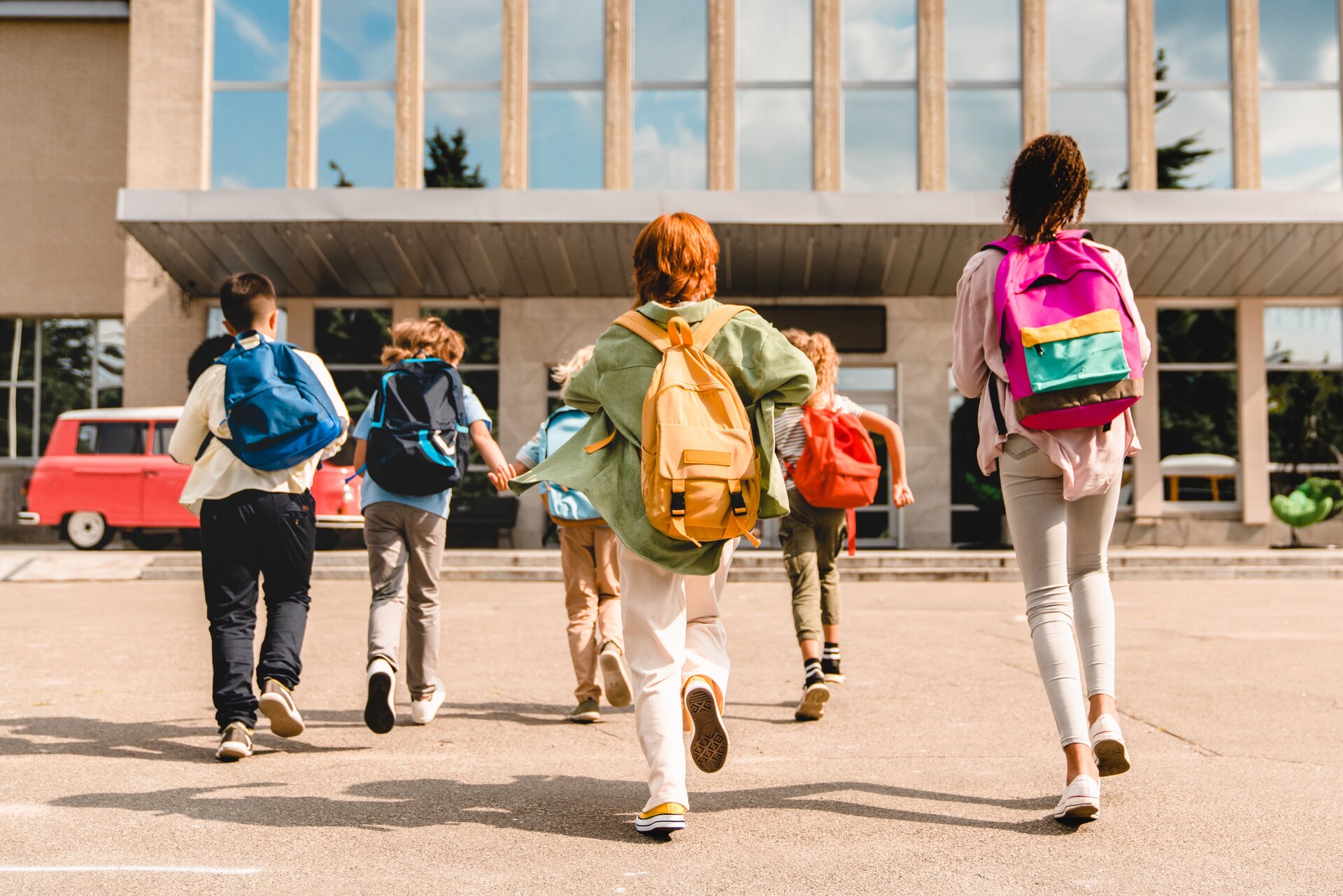 Kinder vor Schule