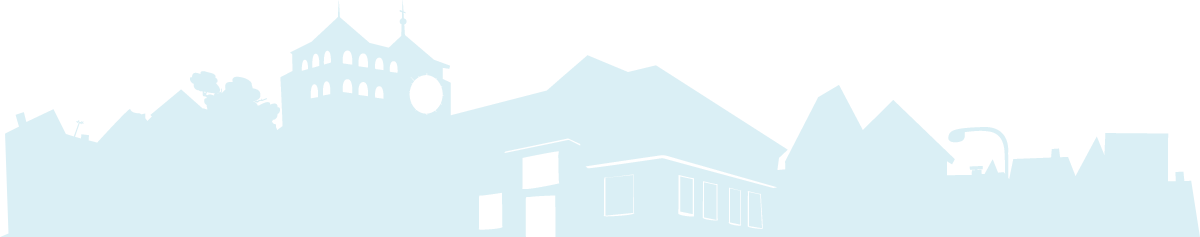 silhouette innenstadt