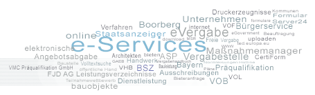 Services rund um Vergaben und Ausschreibungen