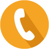 Symbol eines Telefonhörers – Schaltfläche für Kontakt